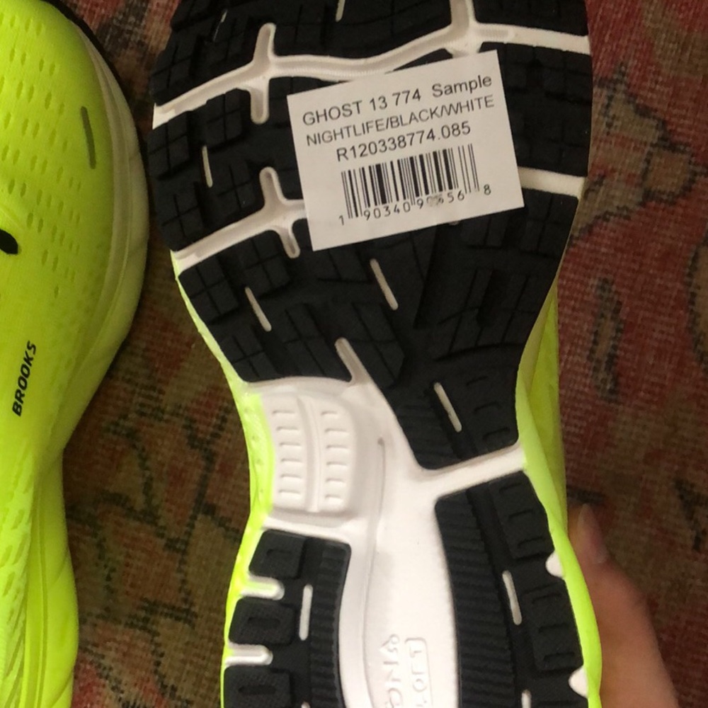Neon yellow running shoes size 8.5